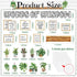 Set Set Qilery Bookshelf Bulletin Board Plant Motivational Classroom Decor Reading Library Bulletin Board Inspirational