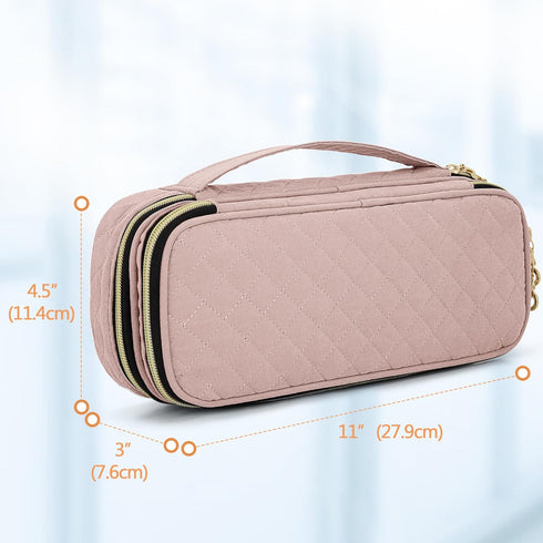 3M Damero Double Layer Stethoscope Case Compatible with Littmann/ADC/Omron Stethoscope, Stethoscope Carrying Case