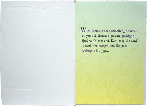 Blue Mountain Arts Thank You CardAppreciation Card, Thanks for All You Do Card, Thinking of You Card (A Simple Thank