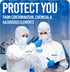 6 Medtecs Hazmat Suits - Sizes Options - Disposable Coveralls Suit, Medical Protective Coverall PPE Hazmat Suits