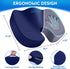 XXL Seat Cushion Office Car Seat Cushion, Memory Foam Cushion for Office Chair, Car Seat, Airplane, Bleacher Non-Slip