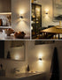 Light,Dimmable 2 Pack 0-100 3000K L LOHAS LED Night Night Lights Plug into Wall, Acrylic Nightlights with LM Adjustable