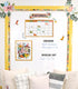 Carson Dellosa 134 pc Grow Together Calendar Bulletin Board Set, Wall Calendar and Motivational Poster Decor