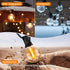 27FT 13 Dimmable G40 Bulbs(1 2200K E12 OHLUX Outdoor String Lights, LED Patio Lights with Plastic Globe Spare)