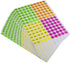 ONUPGO Garage Sale Stickers, 3/4" Round Label Yard Sale Price Stickers, Bright Neon Colors (2240 Pcs)