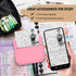 HUIJUTCHEN 10 Inkless Mini Thermal Pocket Printer, Wireless Mini Sticker Printer with Rolls Thermal Paper