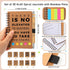 Yeaqee 30 Set Inspirational Gifts, Spiral Notebooks with Sticky Notepads, Motivational Bamboo Ballpoint Pens, Back to