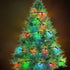 25 Pack C7 Multi Colored LED Replacement Christmas Light Bulbs, 0.72W, E12 Base, Dimmable Waterproof