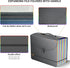 Expanding File Folders - Accordion Organizer, 25 Pockets Expandable File Folder with Plastic Handle for A4/Letter Size