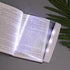 Flat Book Lights for Reading at Night in Bed Clear LED Book Page Light Bookmark Light for Reading Illuminator Panel