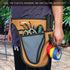 KUNN Garden Tool Waist Belt, 4 Deep Pockets Tool Apron for Gardening, Electricians, Florists, Plumbing