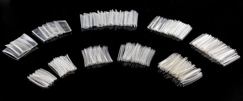 SummitLink Transparent Heat Shrink Tube Tubing Wrap Sleeve Set Combo (209Pcs Small Size)