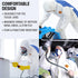 Coveralls for Men, Heavy Duty All Purpose Disposable Coveralls, Maximum Protection for Painting & Agriculture