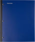 Mintra Wireless Notebook 3 Pack, 80 Sheets College Ruled (Black, Blue, Red)