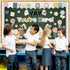 Yay You are Here Bulletin Board Set - Boho Rainbow Cutouts, Classroom Bulletin Board Borders Decoration for School