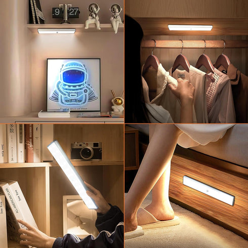 Sconce,3-Mode Lighting,1700mAh LEPOTEC LED Wall Light,Rechargeable Motion Sensor Wall Under Cabient Battery & Type-C