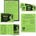 Neenah Astrobrights Premium Color Paper, 24 lb, 500 Sheets, 8.5 x 11 Inches, Martian Green (WAU21801)
