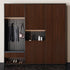 Countertops 15.7" 118" Decoroom Wood Grain Contact Paper Dark Walnut Contact Paper Peel and Stick Wallpaper for Wooden