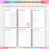 Wellness Journal & Self Care Planner - 90 Day Health, Fitness, Gratitude, Mindfulness, Wellbeing, Diet & Food Tracker -