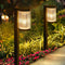 ELECLINK Solar Pathway Lights Outdoor, 2 Pack Upgraded Outdoor Solar Lights for