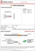 Thermaltronics S75CH016 Chisel 30deg 1.78mm (0.07in) Interchangeable for Metcal SSC-772A
