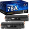 Uniwork 78A Black Toner Cartridges - 2-Pack Compatible Replacement for HP CE278A for LaserJet Pro Series