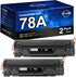 Uniwork 78A Black Toner Cartridges - 2-Pack Compatible Replacement for HP CE278A for LaserJet Pro Series