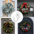 FYY Magnetic Wreath Hanger, 2 Pack Heavy Duty Magnets with Hook for Refrigerator, Christmas Decoration for Metal Doors