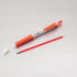 Pentel GlideWrite Ballpoint Pen with TechniFlo Ink, 1.0mm Medium Line, Orange Ink, Box of 12 (BX910-F)