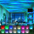 SUNFUCAN 4 Northern Lights Projector Galaxy Projector,with Bluetooth Speaker and White Noise Star Projector, Aurora