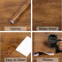practicalWs Wood Contact Paper, 17.7in x 118.1in Brown Peel and Stick Wallpaper for Countertops and Cabinets