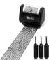 ID Protector Ink Roller - Identity Theft Protection Roller Stamp Set (Black, Stamp + 3 Refills)