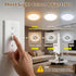 10.63 Inch 24W Dimmable 3CCT 3000K 4200K 6500K Ceiling Fan LED Light Replacement, Ceiling Fan Light Kit with Memory
