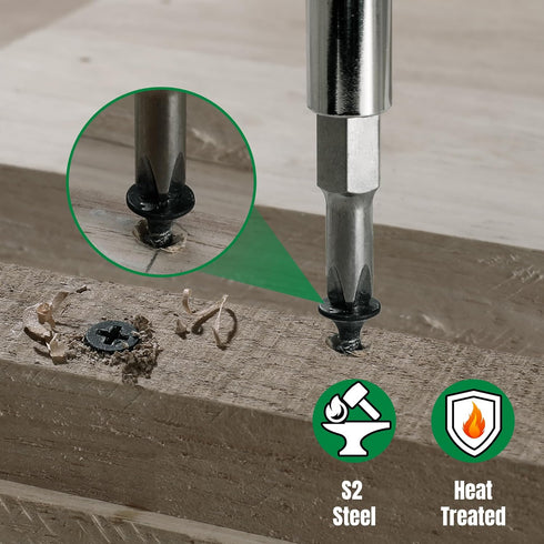 SK 6-in-1 Screwdriver, All in One Multi-bit Magnetic Tool with S2 Steel SureGrip Handle