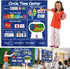 KIKIGOAL Circle Time Center Classroom Pocket Chart, Educational Teaching Materials for Learning Calendar and Weather