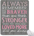 Pink Inspirational Quote Mouse Pad, Non-Slip Rubber Base, Waterproof Gaming Mouse Pad for Laptop, Office