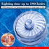 HL Submersible LED Light, Purple Small Battery Powered Light for Wedding Home Vase Festival Decoration (12pcs)