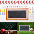 Whaline 32.8ft Baseball Bulletin Board Borders, Sport Theme Die-Cut Trim, Baseball Patterned for School Classroom Office