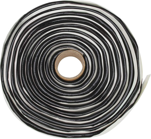 Coitak Butyl Sealant Putty Tape, Diameter 3/8" x 13 Feet Extra Thick Rubber Sealant for Leak Proof Repair