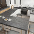 Glossy Gray Marble Wallpaper - Peel and Stick Thick Textured Grey Contact Paper for Kitchen Countertops 16"x118"