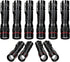 10 Pack Small Mini LED Flashlights, Single Mode Zoomable Flashlight AA Battery