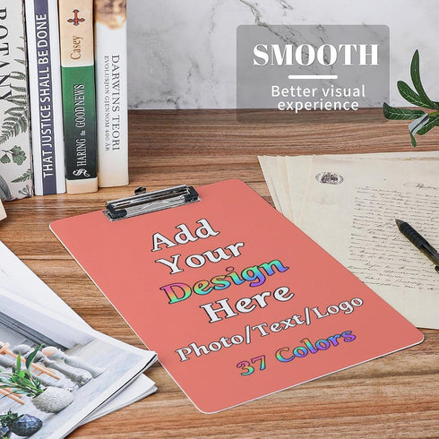 Custom Clipboards with Your Picture Logo Text, Personalized Acrylic Clipboard, Office Gift for Teachers, Doctors