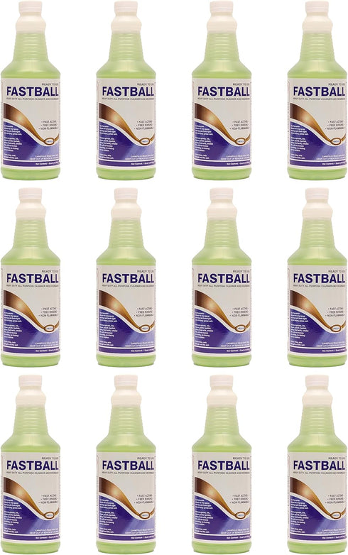 1 Warsaw Fastball Heavy Duty Industrial Degreaser & All Purpose Cleaner, Pine Scent, Biodegradable, Alcohol Free, Fast