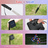 4th 20 2 4 Pack Lewondr of July Decorations Solar Garden Lights, Outdoor Red Blue White Star Solar Lights, Waterproof