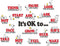 Eureka Peanuts Snoopy It's Ok to… Classroom Bulletin Board Set, 42 Pieces for Teachers
