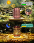 Fussion Hummingbird Solar Lanterns Outdoor Waterproof Elegant Garden Decor Birthday Gifts for Women Mom Grandma Sister