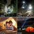 5 Pack Mini Small Pocket LED Flashlight USB-C Rechargeable High Lumens Bright Powerful EDC Flash Lights - Aluminum