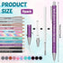 Funny Word Pens Set, 11 Pcs Inspirational Ballpoint Pens - Congrats Grad Motivational Spoof Fun Novelty Office Gifts