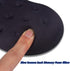 BRILA Ergonomic Memory Foam Mouse Wrist Rest Pad for Computer and Gaming - Black with Massage Holes