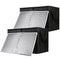 CIVJET 2-Pack Insulated Food Delivery Bag with Hard Bottom, XXX-Large Commercial Food